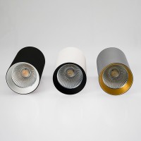  - Светильник накладной SP-POLO-R85-1-15W Day White 40deg (Black, White Ring) (Arlight, IP20 Металл, 3 года)