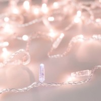  - Светодиодная гирлянда ARD-STRING-CLASSIC-10000-CLEAR-100LED-FLASH Rose Gold (230V, 7W) (Ardecoled, IP65)