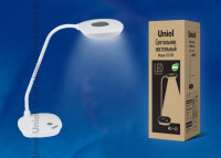  - Настольная лампа Uniel TLD-518 White/LED/400Lm/4500K 09108