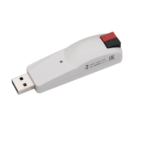 INTELLIGENT ARLIGHT Конвертер KNX-308-USB (BUS) (IARL, Пластик) Конвертер USB-KNX, для подключения ПК к KNX шине, конфигурирования и мониторинга в ETS. Драйвер под OC WINDOWS. Напряжение питания DC 5V-USB. Размер 18×20×77 мм.