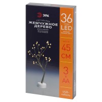  - Светодиодная новогодняя фигура ЭРА ЕGNID-36W жемчужное дерево 36 LED Б0051949
