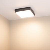  - Светильник LGD-AREA-S175x175-10W Warm3000 (GR, 110 deg, 230V) (Arlight, IP54 Металл, 3 года)