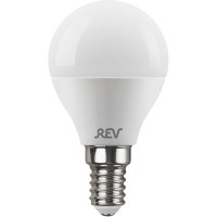  - Лампа светодиодная REV G45 Е14 9W 6500K холодный белый свет шар 32504 8