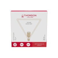  - Лампа светодиодная филаментная Thomson E27 12W 2700K трубчатая матовая TH-B2400