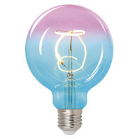  - Лампа светодиодная филаментная Uniel E27 4W 2250K синяя LED-SF01-4W/Soho/E27/CW BLue/Wine GLS77TR UL-00005892