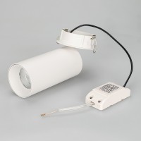  - Светильник SP-POLO-BUILT-R65-8W White5000 (WH-WH, 40 deg) (Arlight, IP20 Металл, 3 года)