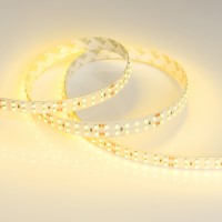  - Лента RT 2-5000 24V Yellow 2x2 (3528, 1200 LED, LUX) (Arlight, 19.2 Вт/м, IP20)