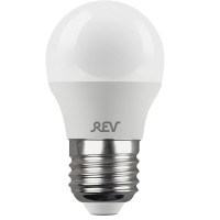  - Лампа светодиодная REV G45 Е27 11W 4000K нейтральный белый свет шар 32521 5
