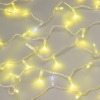  - Светодиодная гирлянда ARD-STRING-CLASSIC-10000-CLEAR-100LED-FLASH Gold (230V, 7W) (Ardecoled, IP65)