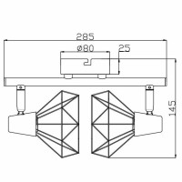  - Спот Rivoli Distratto 7004-702 Б0038107