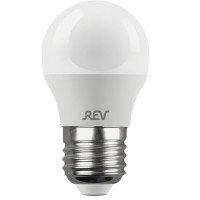 - Лампа светодиодная REV G45 Е27 11W 6500K холодный белый свет шар 32522 2