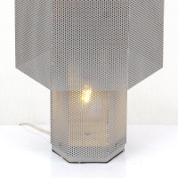  - Настольная лампа KM0130P-1 silver