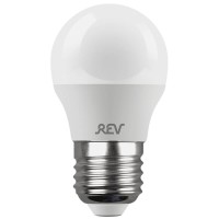  - Лампа светодиодная REV G45 Е27 5W 4000K нейтральный белый свет шар 32263 4