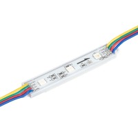  - Модуль управляемый SPI-B3 12V RGB-RAM (0.6W, IP66, 120 deg) (Arlight, Пластик, 3 года)