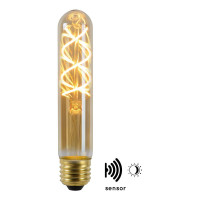  - Лампа светодиодная Lucide E27 4W 2200K янтарная 49035/04/62