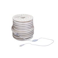  - Гибкий неон ARL-CF2835-Classic-220V Day White (26x15mm) (Arlight, 8 Вт/м, IP65)