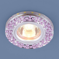  - Встраиваемый светильник Elektrostandard 2194 MR16 SL/VL зеркальный/фиолетовый 4690389099281