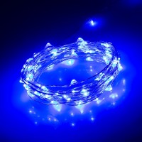  - Светодиодная нить WR-5000-12V-Blue (1608, 100LED) (Arlight, IP65)