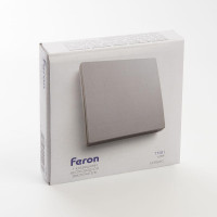  - Выключатель одноклавишный беспроводной Feron Smart серебро TM181 41719