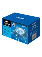  - Уличная светодиодная гирлянда Uniel 220V белый ULD-S1000-120/SWK White IP67 UL-00007204