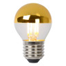Лампа светодиодная диммируемая Lucide E27 4W 2700K золотая 49021/04/10 - Лампа светодиодная диммируемая Lucide E27 4W 2700K золотая 49021/04/10