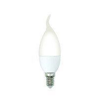  - Лампа светодиодная Volpe E14 5W 3000K матовая LED-CW37-5W/3000K/E14/FR/SLS UL-00008799