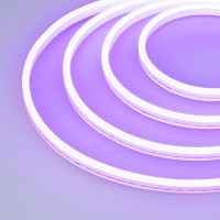  - Гибкий неон GALAXY-1206-5000CFS-2835-100 12V Purple (12x6mm, 12W, IP67) (Arlight, 12 Вт/м, IP67)