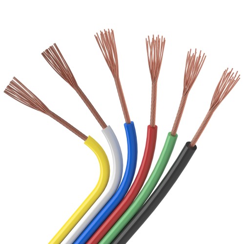 Шлейф питания ARL-18AWG-6Wire-CU (Arlight, -) Шлейф для питания и управления мультицветными 5-канальными (RGB+MIX) светодиодными лентами. 6 проводников, калибр проводника 18AWG, сечение проводника 0.84 мм², проводник из луженой меди, внешняя оболочка из ПВХ желтого, белого, синего, красного, зеленого и черного цветов. Длина кабеля в бухте — 50 метров.
(!!!)Калибр проводника шлейфа питания и его сечение должны соответствовать нагрузке, см.даташит(!!!)