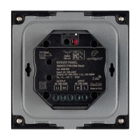  - Панель SMART-P37-DIM-IN Black (230V, 1.2A, TRIAC, Rotary, 2.4G) (Arlight, IP20 Пластик, 5 лет)