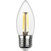  - Лампа светодиодная филаментная REV C37 E27 7W DECO Premium теплый свет свеча 32425 6