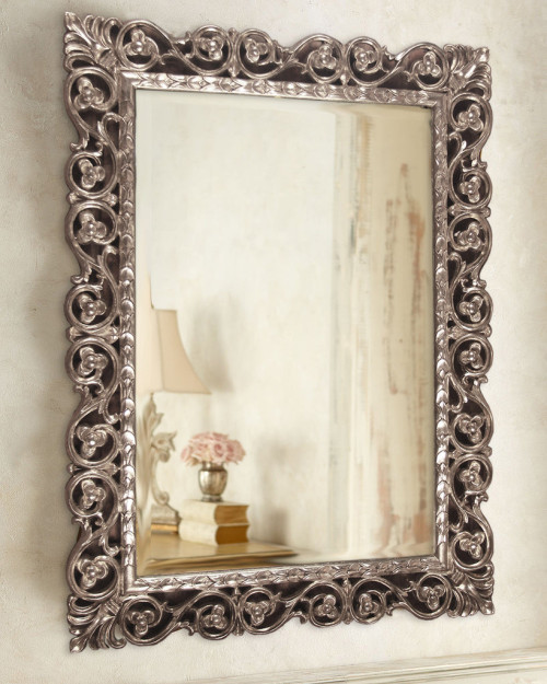 Зеркало в раме &quot;Бергамо&quot; Florentine Silver/19 