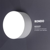  - Стенд Светильники RONDO-E0-1760x600mm (DB 3мм, пленка, подсветка) (Arlight, -)