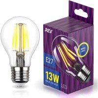  - Лампа светодиодная филаментная REV Deco Premium A60 E27 13W теплый свет груша 32479 9