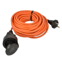  - Удлинитель Uniel 1гн х 20м б/з UG /UCK-1N/2x1,00/20M/O IP44 Orange UL-00009862