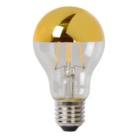  - Лампа светодиодная диммируемая Lucide E27 5W 2700K золотая 49020/05/10