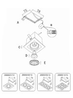  - Встраиваемый светильник Lucide Chimney 28900/02/12