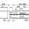 Светодиод ARL-3514EGW/3L (anode) (Arlight, 3мм (круглый)) - Светодиод ARL-3514EGW/3L (anode) (Arlight, 3мм (круглый))