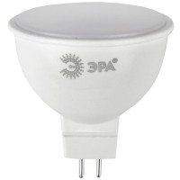  - Лампа светодиодная ЭРА GU5.3 7W 2700K матовая ECO LED MR16-7W-827-GU5.3 Б0050183
