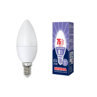  - Лампа светодиодная E14 9W 6500K матовая LED-C37-9W/DW/E14/FR/NR UL-00003802