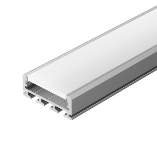 Профиль PLS-LOCK-2000 ANOD (Arlight, Алюминий) Алюминиевый анодированный профиль для светодиодных лент и линеек. Габаритные размеры (L×W×H): 2000x26,2x9,5 мм. Ширина площадки для ленты 22 мм. Экраны, заглушки и другие аксессуары приобретаются отдельно. При использовании с объемными экранами G-K, G-L необходимы дополняющие заглушки. Цена за 1 метр.