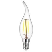  - Лампа светодиодная филаментная REV FC37 E14 7W теплый свет свеча на ветру 32432 4