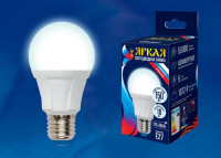  - Лампа светодиодная Uniel E27 18W 4000K матовая LED-A60 18W/4000K/E27/FR PLP01WH UL-00005037