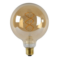  - Лампа светодиодная диммируемая Lucide E27 5W 2200K янтарная 49033/05/62