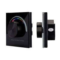  - Панель Rotary SR-2836-RGB Black (3V,RGB,1зона) (Arlight, IP20 Пластик, 3 года)