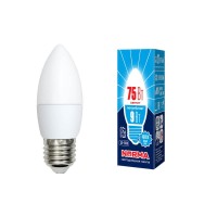  - Лампа светодиодная E27 9W 4000K матовая LED-C37-9W/NW/E27/FR/NR UL-00003806