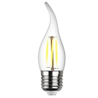  - Лампа светодиодная филаментная REV FC37 E27 7W 2700K DECO Premium теплый свет свеча на ветру 32429 4