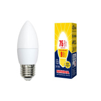  - Лампа светодиодная E27 9W 3000K матовая LED-C37-9W/WW/E27/FR/NR UL-00003807