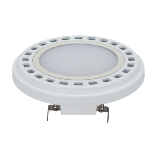 Лампа AR111-UNIT-G53-12W White6000 (WH, 120 deg, 12V) (Arlight, Металл) 