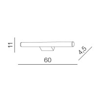  - Подсветка для зеркал Azzardo Jaro 60 AZ2096
