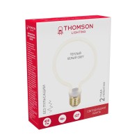  - Лампа светодиодная филаментная Thomson E27 4W 2700K трубчатая матовая TH-B2396